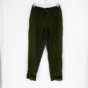 A New Day High Rise Green Pants Size 6